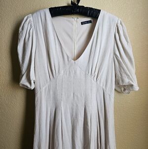 adored vintage beige dress